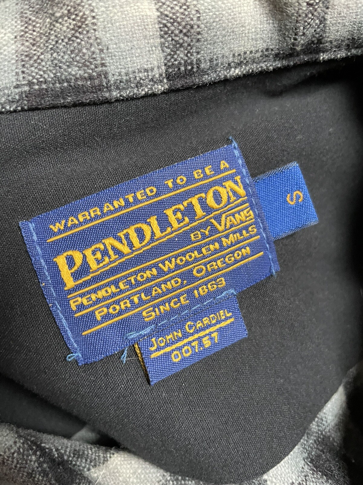 VANS SYNDICATE JOHN CARDIEL PENDLETON FLANNEL Old… - image 3