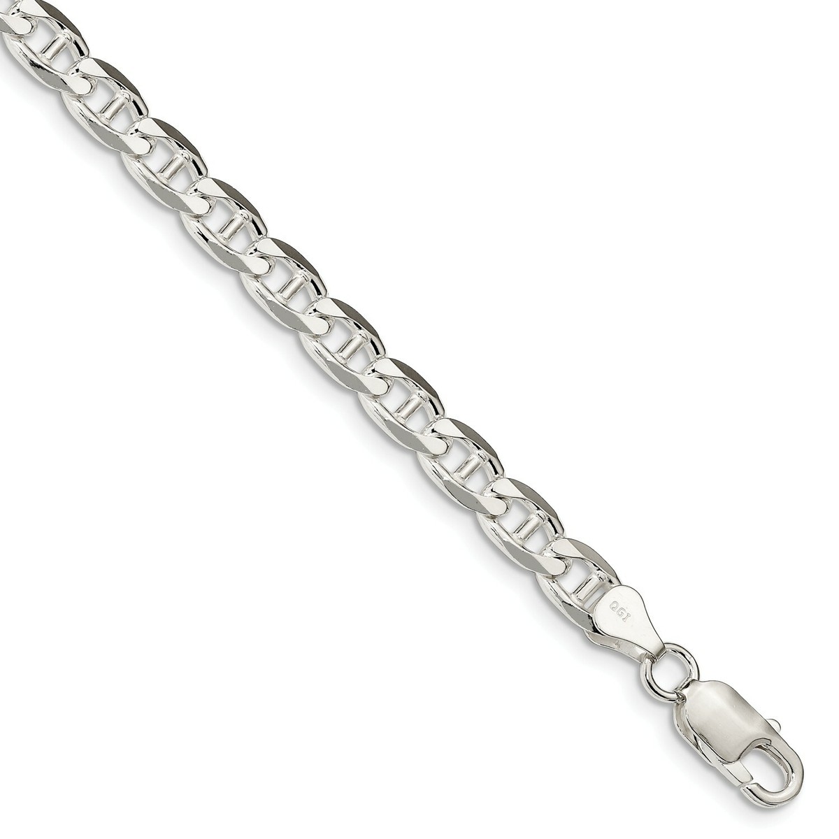 アクセサリー Silver Anchor Chain Bracelet 925 Sterling Silver Chain and Anchor Bracelet @ $350. Shop