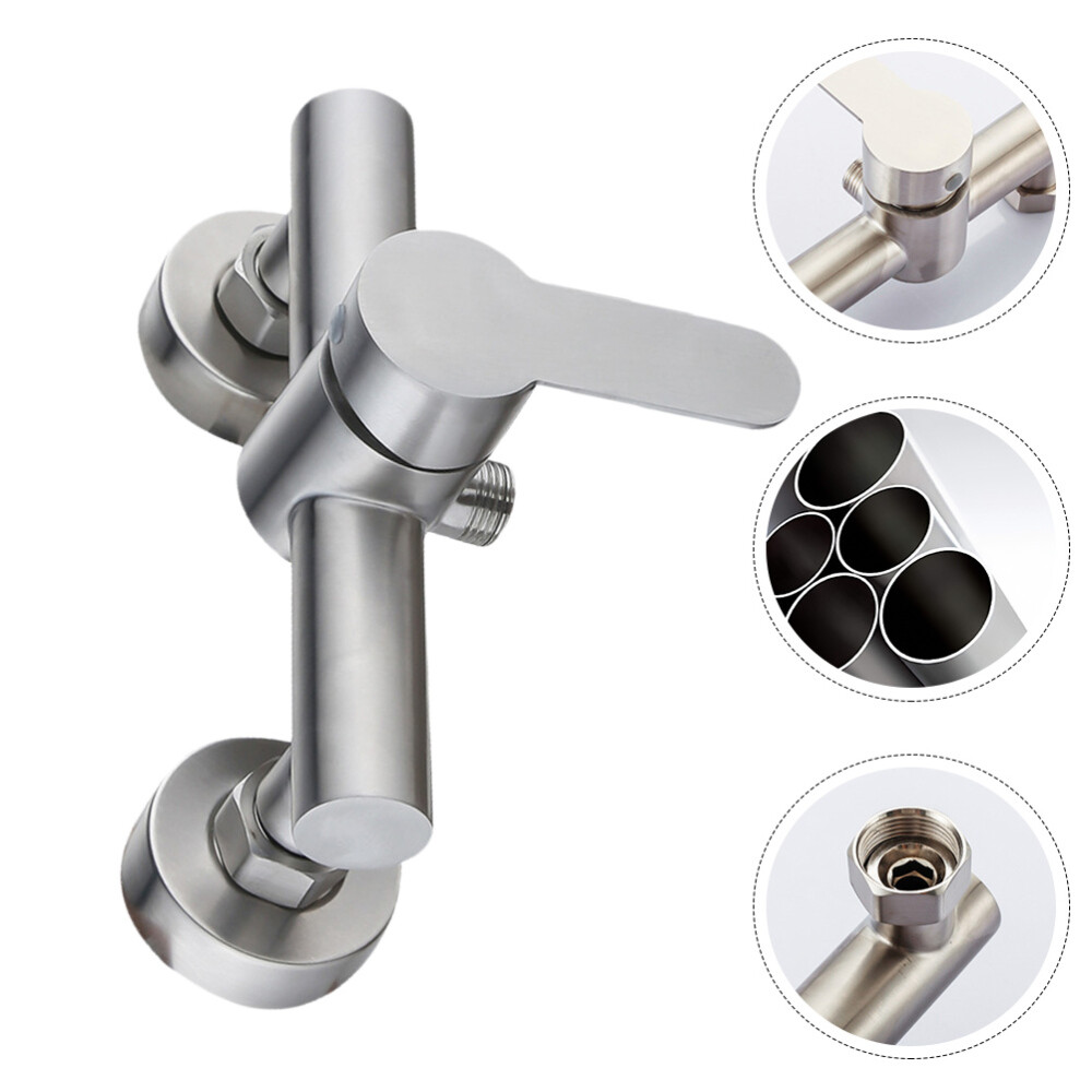 Stainless Steel Faucet Shower Sanitary Ware Bathroom Sink Faucets eBay