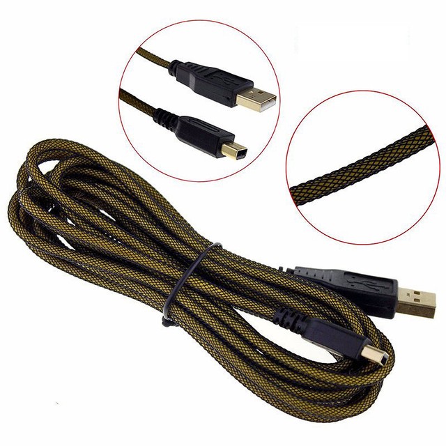 USB Data Cable Sync Charger Cord for Nintendo 3DS XL/3DS/NDSI XL 2DS