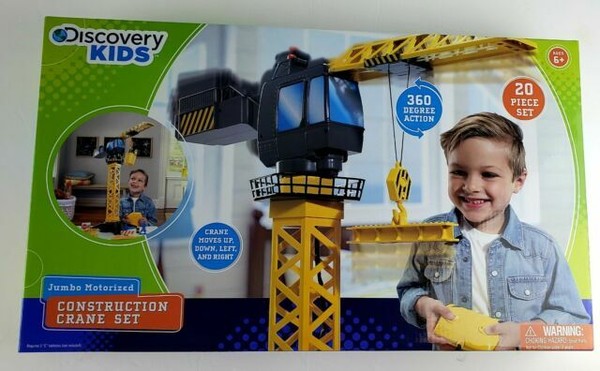 discovery jumbo motorized crane set