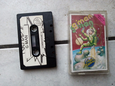 Commodore 16/Plus 4  Cassette/Modul  - 80 er Jahre ''G-Man ''org. Game