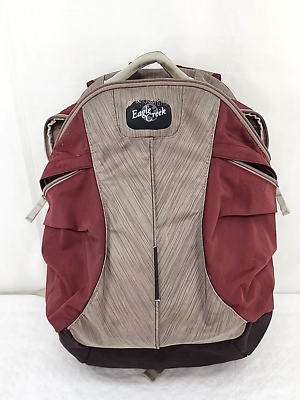 EAGLE USA ショルダーバッグ RED Heavy-Duty Everyday Carry (EDC) Nylon Tote Bag + Zipper + Pockets