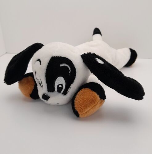 Highlights for Children Spot Black White Puppy Dog Plush 9" Stuffed Animal Toy - Picture 1 of 7