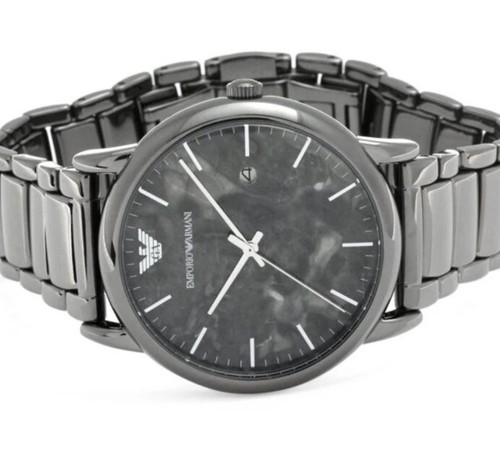 Emporio Armani ar11155 Luigi Blue Marble Watch - Picture 2 of 8