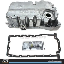Engine Oil Pan w/ Graphite Gasket for 2006-2008 VW EOS Jetta Passat 2.0L Turbo
