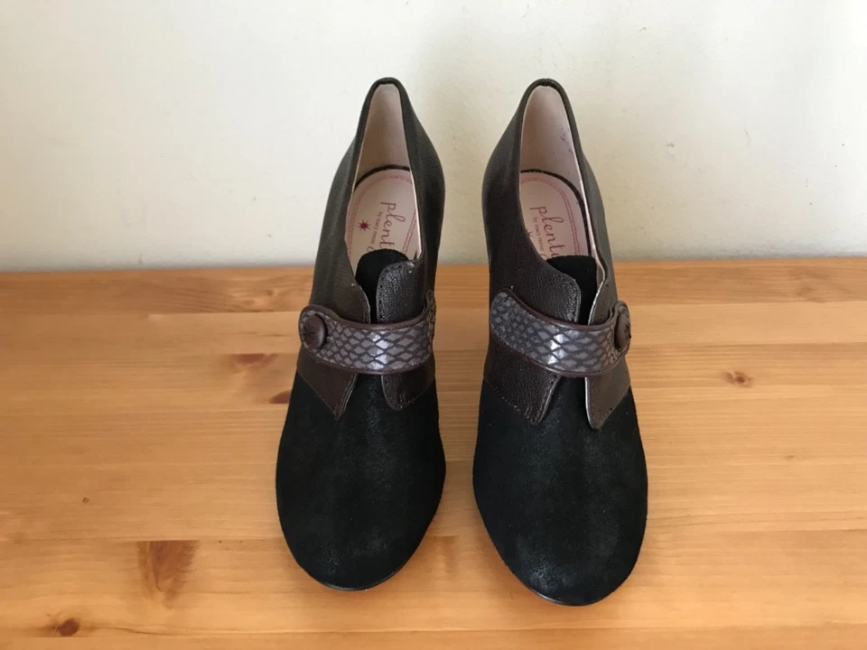 Zapatos de salón Anthropologie Plenty by Tracy Reese REANNA para mujer de cuero 6,5 M Foto 2 de 4