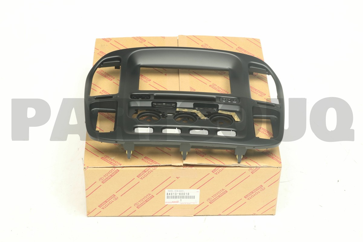8401360010 Genuine Toyota PANEL, INSTRUMENT CLUSTER FINISH, NO.1