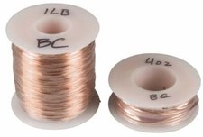 Made in USA 16 Gage, 0.0508" Diameter x 127' Long, Bare, Copper Bus Bar Wire ...