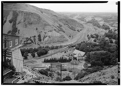 #ad 8. August 1971. GV FROM PRESSURE HOUSE POWER STATION. Telluride Power $12.99