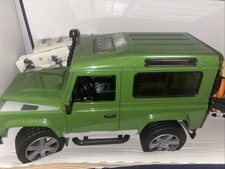 Bruder Land Rover Jeep Anhänger JCB Mini Bagger Spielzeug