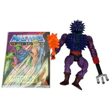 Vintage Masters of the Universe Spikor Complete Figure w/Comic 1984 Mattel