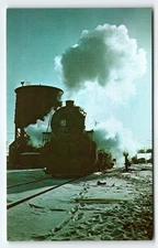 Boston & Albany Pacific 585 Steam Locomotive Weehawken NJ 1951 PC