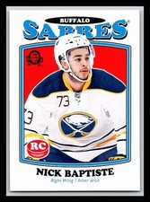 2016-17 O-Pee-Chee Retro #708 Nick Baptiste RC