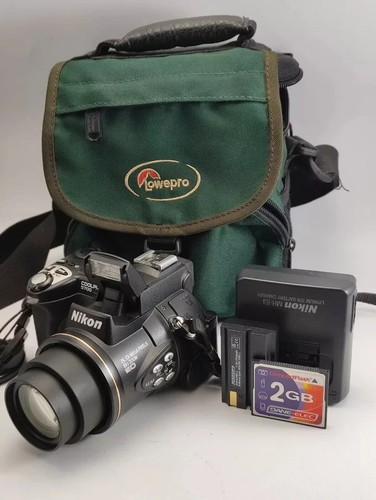 Nikon Coolpix 5700 Digital Camera 5mp 8X Zoom 2GB Card 1 Battery, Charger TESTED - Picture 5 of 10