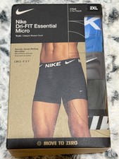 Nike Dri-Fit Essential Micro Men  s Boxer Briefs 3 Pack 2XL - new in box