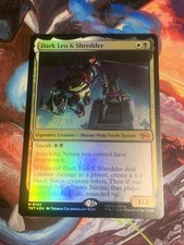 Dark Leo & Shredder [Showcase Foil] #299 Prices | Magic Teenage