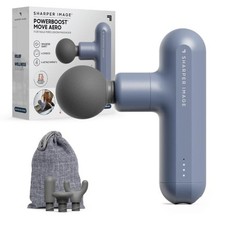 Sharper Image Powerboost Move Aero 3.0   Mini Percussion Massage Gun Updated