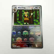 Pokemon TCG Watchog 073/086 Sv: White Flare Poke Ball Reverse Holo EN 2025