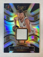 DAVIS BERTANS 2025-26 Panini Select EuroLeague Jersey Patch /125