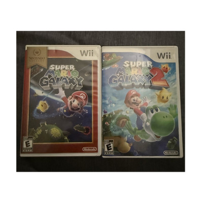 Nintendo Super Mario Galaxy + Galaxy 2 Nintendo Wii