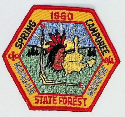 Morgan Monroe State Forest Spring Camporee  Patch 1960 BSA
