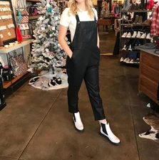 Frnch leather jumpsuit size M