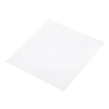 White ABS Plastic Sheet 8 x 8 x 0.02 Inch for DIY Crafts Pack of 1 Pcs