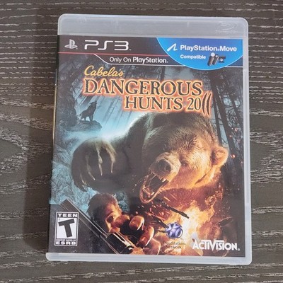 Cabela's Dangerous Hunts 2011 (PlayStation 3, 2010) CIB, Very Good