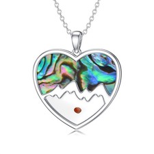 Mustard Seed Necklace - Stainless Steel Faith Jewelry - Mountain Inspired Pendan