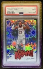 2020-21 Panini Crown Royale LeBron James Kaboom! SSP #4 Lakers PSA 9