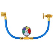 Self-sealing R134a Refrigeration Recharge Hose Kit Ac Charge Hose Wgauge Us