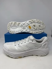 Hoka Mafate Speed 2 White Lunar Rock Running Sneakers 1126851-WLRC Men's Sizes