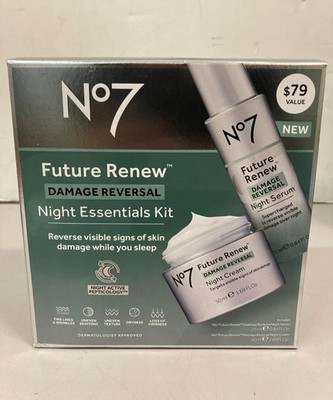 No7 Future Renew Damage Reversal Night Essentials Kit -Night Cream & Night Serum