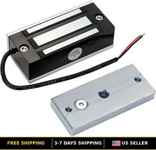 12V Electric Magnetic Lock, 60KG/130LBS Holding Force, Fail Safe Security