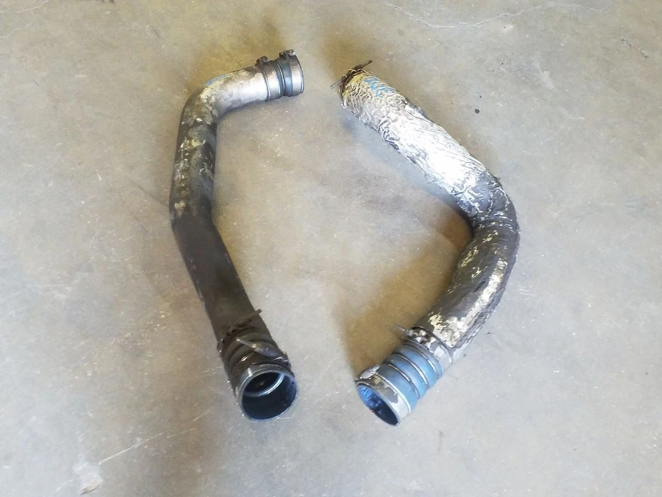 Juego de tubos intercooler 7,3 L izquierda/derecha | Se adapta a Ford F250 F350 F450 1999-2003 Foto 2 de 4