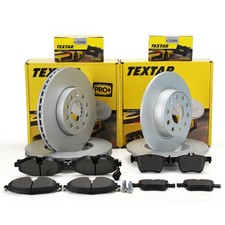 TEXTAR Bremsensatz Audi Q2 Skoda Karoq VW T-ROC Ø272mm HINTEN VOLL
