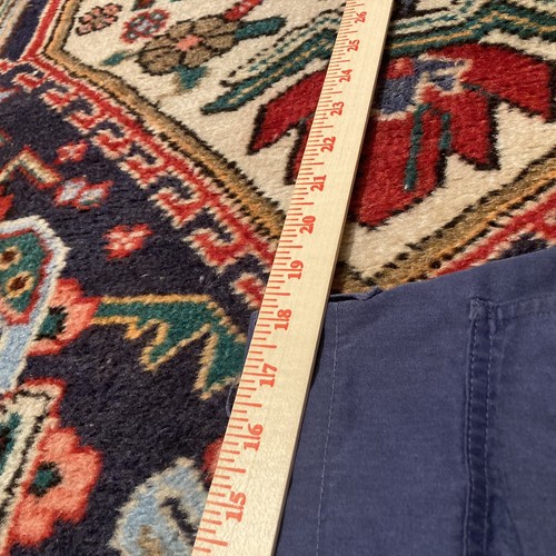 Vintage 1950s 60s Blue Workwear Pants Mens Size 36 Farmhouse Khaki Cotton - Picture 20 of 21