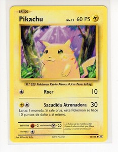 Pikachu Spanish | eBay