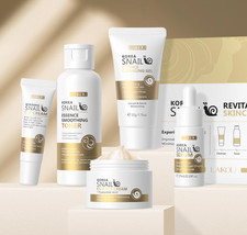 5 in 1 Snail Revitalizing Skincare Set- Perfect Christmas gift set
