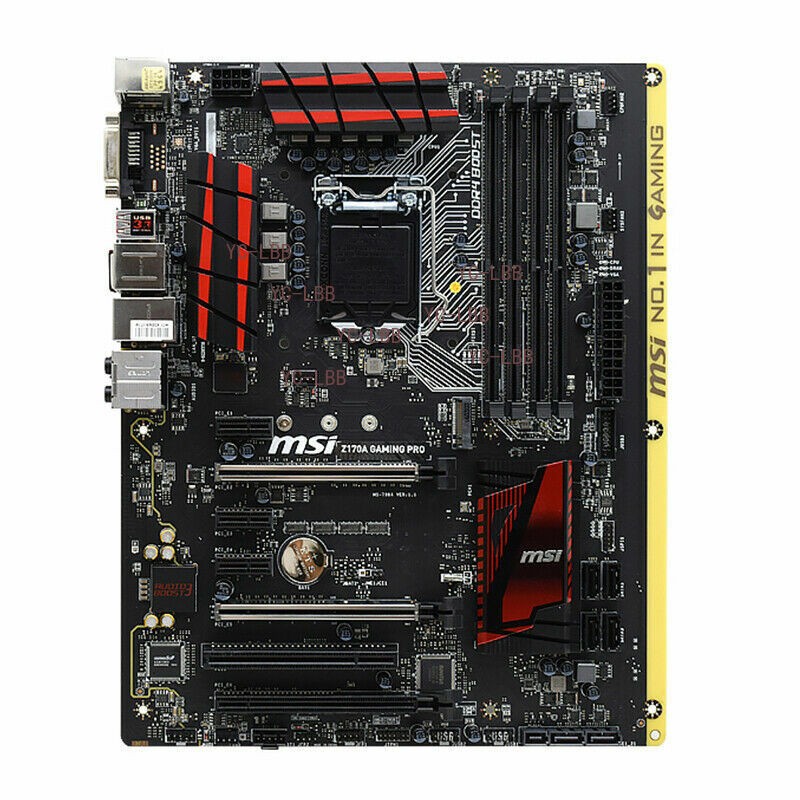 MSI Z170A GAMING PRO Motherboard LGA 1151 Z170 DDR4 HDMI SATA 6Gb