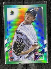 2021 Topps Chrome NPB Naofumi Kizawa Rookie Green Emerald Refractor 36/99