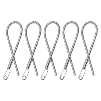5pcs Stainless Steel Flexible Spring Drawstring Threading Tool Sewing Helper