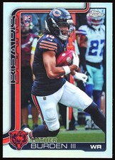 2025 Topps Chrome Luther Burden III #334 ROOKIE RC Refractor