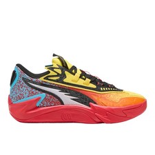 PUMA Scoot Zeros Ii Caution Basketball Mens Orange Sneakers Athletic Shoes 3108