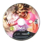 Zumba Core Fitness Wii Authentic Tested Disc Only