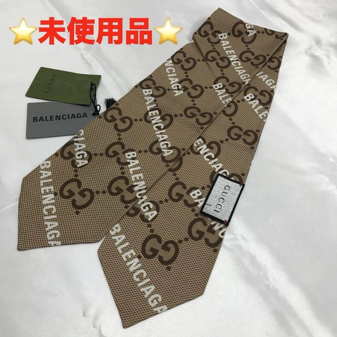 Foulard nœud col GUCCI soie