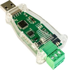 DSD TECH SH-C31A USB to CAN Adapter with FD Support Based on Canable 2.0 Green