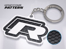 Car Enthusiast Keychain 3d Honeycomb Compatible With Vw R