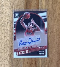 2021-22 Panini Donruss Optic Signature Series - Reggie Theus #SS-RTH (AU) FRESH!